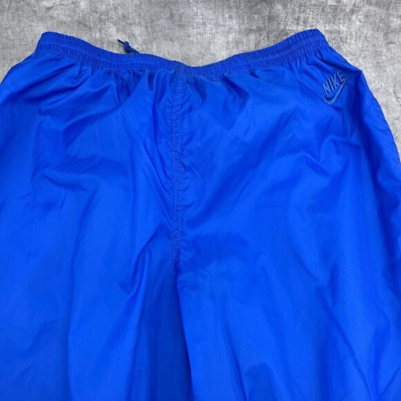 Nike Track Pants Women Large 26W x 33L Purple Logo Jogger Nylon Taper Windbreake - Picture 3 of 15